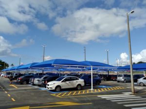 sombreadores para proteção de carros