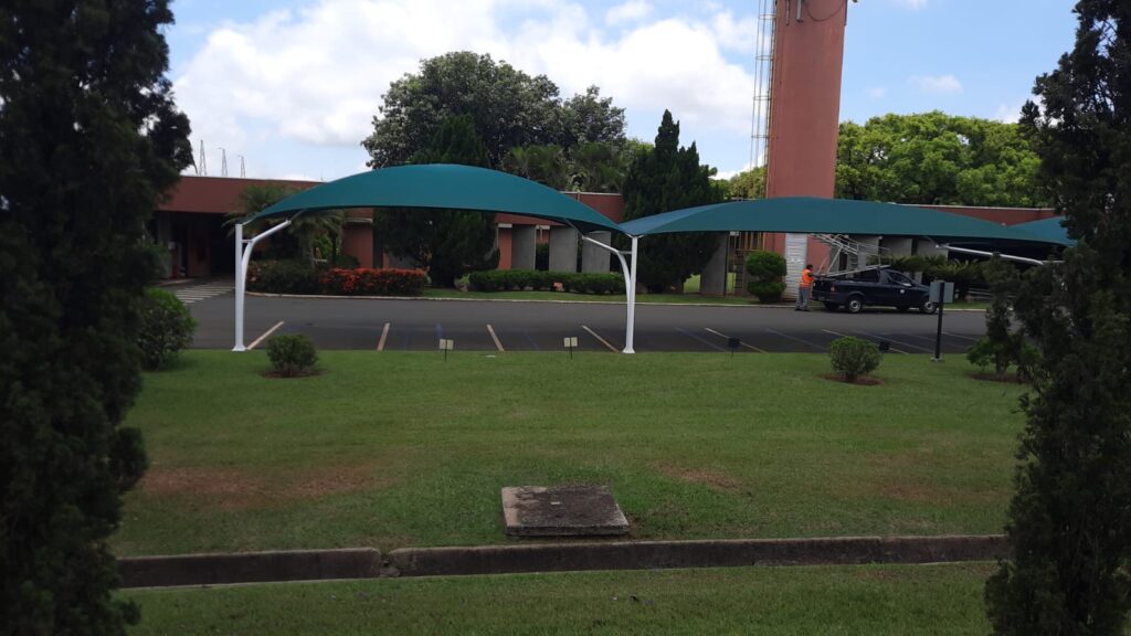 Sombreadores para estacionamentos AJINOMOTO