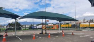 Sombreadores para supermercados Atacadao Florianopolis